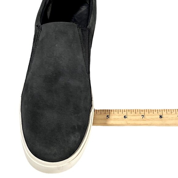 Vince Shoes Mens 10 Graphite Suede Sneaker Slip On Fletcher Urban Streetwear main image 9